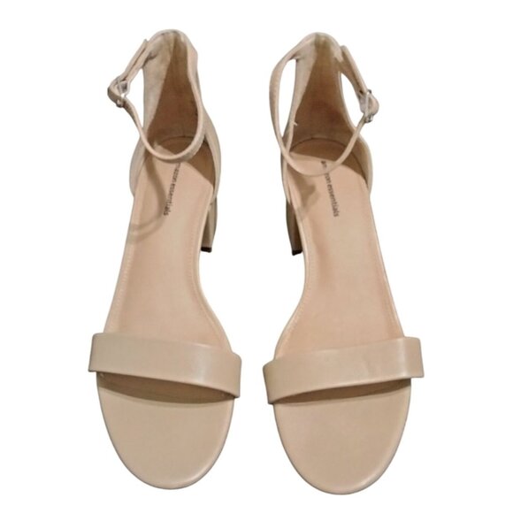 Amazon Essentials Size 9.5 Sandals Womens Block Heel Adjustable Ankle Strap - Picture 4 of 10